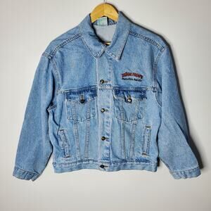 Vintage Senor Frogs Mazatlan Mexico official Jean jacket